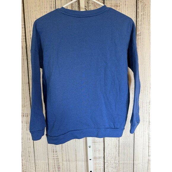 Disney Sweatshirt Blue Women’s Size XS Mickey Mouse And Friends Embroidered - Picture 5 of 5